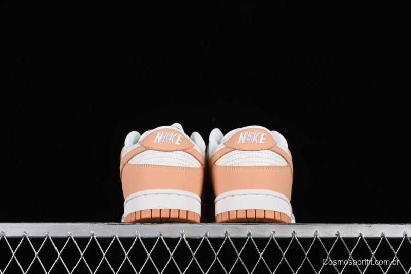 Nike Dunk Low "Harvest Moon" SB Skateboarding Shoes in Beige Orange - DD1503-114