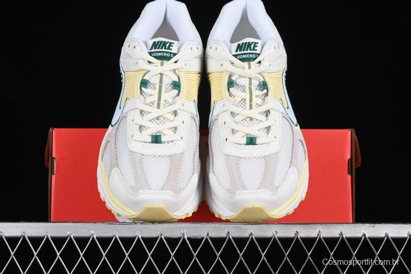 Nike Zoom Vomero 5 Retro Casual Running Shoes with EVA Midsole Cushion - FZ8361-100