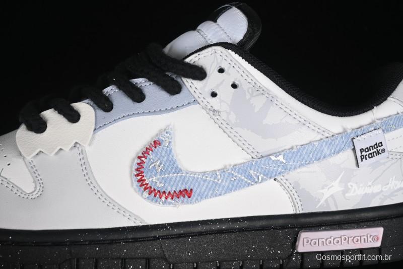 Nike Dunk Low Panda Prank Qixi Special Edition Low-Top Casual Sneakers - DD1391-100